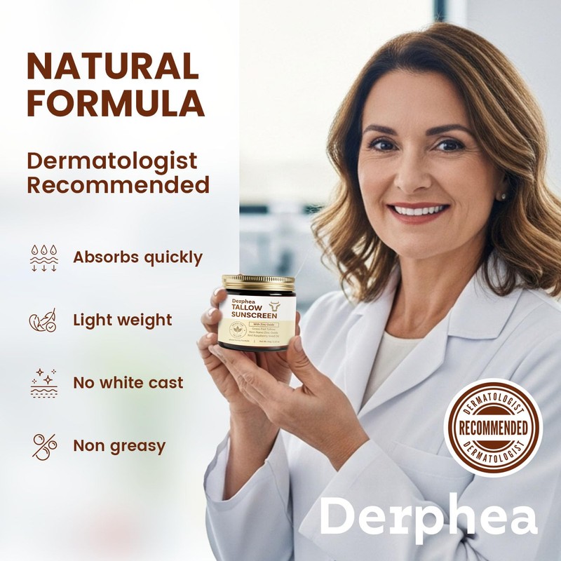 Natural Beef Tallow Sunscreen – SPF 50 Daily Sun Care