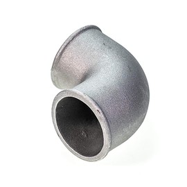 System1 Designs 3"" 90 Deg Cast Alum Elbow Tight Radius Intercooler Turbo Pipe, Silver