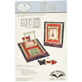 Elizabeth Craft Designs 1104 Karen Burniston Hanging Charm Pull Tab Pop It Up Metal Dies