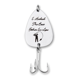 Fishhook Gifts for Father in Law Birthday Gifts for Dad Father in Law Fishing Gifts for Father of The Bride Gifts for Father in Law for Fish Lover Gift for Father in Law
