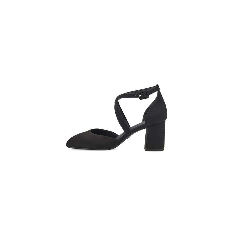 Tamaris Women's 1-24414-41 Court Shoes, black, 41 EU