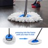 Spin Mop Head, Universal 360° Microfiber Replacement Mop Heads, Durable