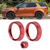 3pcs a C Rotary Knob Ring Aluminium Alloy Trim Volume