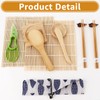 DAJAVE Complete Sushi Set, 16-Piece Starter Kit with Bamboo Mat,