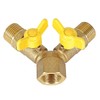 Soytich YV08 2-Way Y-Splitter for Inlet Hoses, 1/2 Inch Male