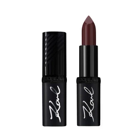 L'Oréal Paris Karl Lagerfeld Contrasted Lipstick in Rocky Dark Red from the Exclusive Karl Lagerfeld Collection, Limited Edition, 4.3 ml