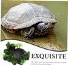 VICASKY Decorative Resin Reptile Bowl Natural Water Food Dish for