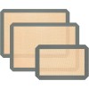 Koolstuffs Silicone Baking Mat, 3 Pack Reusable Baking Mat, Non-Stick,