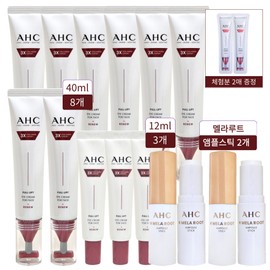 H.C. AHC Eye Cream Season 14 Full Lift 8 pieces 40ml + 3 pieces 12ml + 2 Melastics + 2 trial powders / AHC 아이크림 시즌14 풀리프트 40ml 8개+12ml 3개+멜라스틱 2개+체험분2매