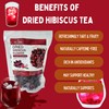 Dried Hibiscus Flower Blossam Tea 1.76 oz (50 grams) Herbal