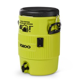 Igloo Hardsided Commerical Acid Green 5-Gallon Seat Top Wash Station