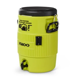 Igloo Hardsided Commerical Acid Green 5-Gallon Seat Top Wash Station