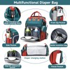 ANWTOTU Diaper Bag Backpack Diaper Bag Multifunctional Waterproof Diaper Bag