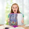 5piezas Cubiertas De Libros Reutilizables Transparentes Impermeables Fundas Para Textos