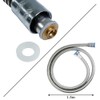 Selyse Chrome Bidet Hand Shower Set with ABS Shower Head
