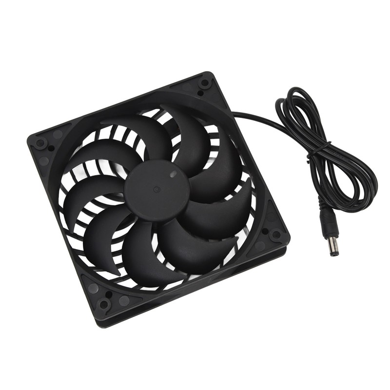 Solar Panel Fan 10W Exhaust Fan Dual Layer Metal Shell