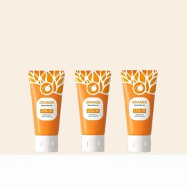 Natural Orange Peel Gel - Gentle Exfoliation for Face & Body - 50g:_4pcs