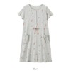 ANGELIEBE エンジェリーベ Maternity Nursing Nightgown with Ice Cream Pattern, Short