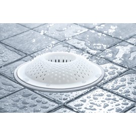 Evriholder Hairstopper 2pk, Plastic Drain Protector for Bathtubs & Showers, Pack of 2