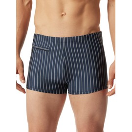 Schiesser Men's Comfort with Leg Swimming Trunks, Admiral, XL