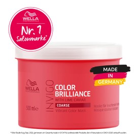 Wella Professionals Invigo Color Brilliance Vibrant Colour Mask Coarse, 500 ml