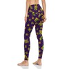 HQP Mardi Gras Leggings for Women Mardi Gras High Waist