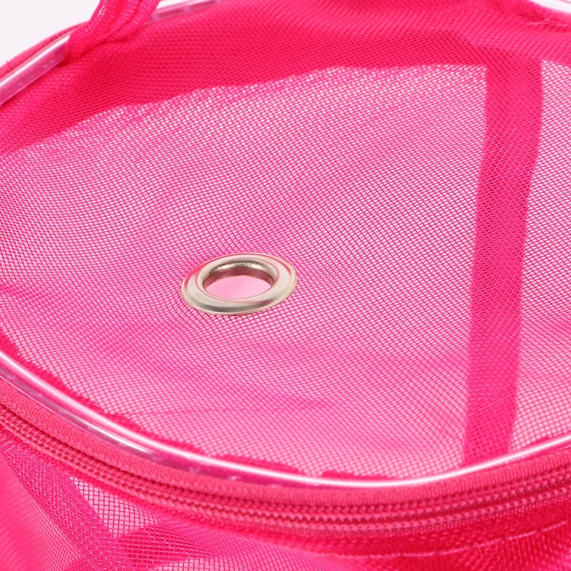 DOITOOL Knitting Bag Mesh Nylon Handle Crochet Hook Storage Organizer