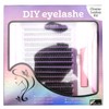 HBZGTLAD New DIY Lash Extension Kit 266pcs Individual Lashes Cluster
