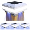 FVTLED Solar Outdoor Post Cap Lights, Solar Post Light Fits
