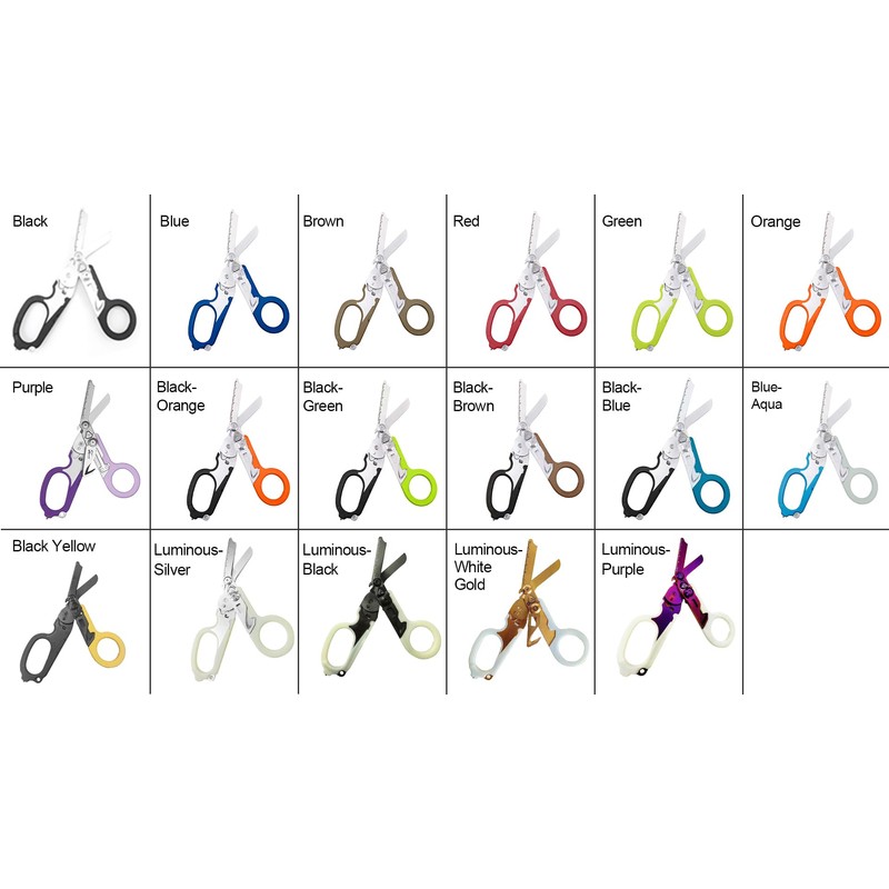 Elegital Emergency Response Shears, Stainless Steel Foldable Scissors Pliers, Outdoor
