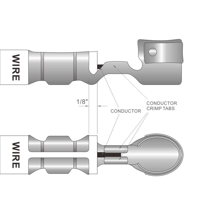 iCrimp Spark Plug Wire Crimper, Ratchet Wire Crimping and Stripping