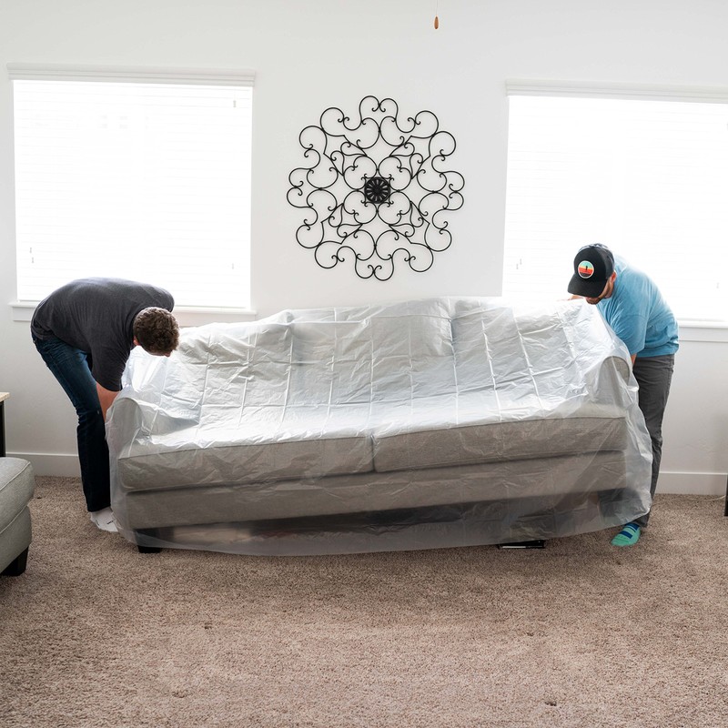 haggiy Furniture Cover - Sofa Cover for Renovation and Moving