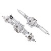 RC Front Rear Axles Complete Set Metal Assembly Kit Axle