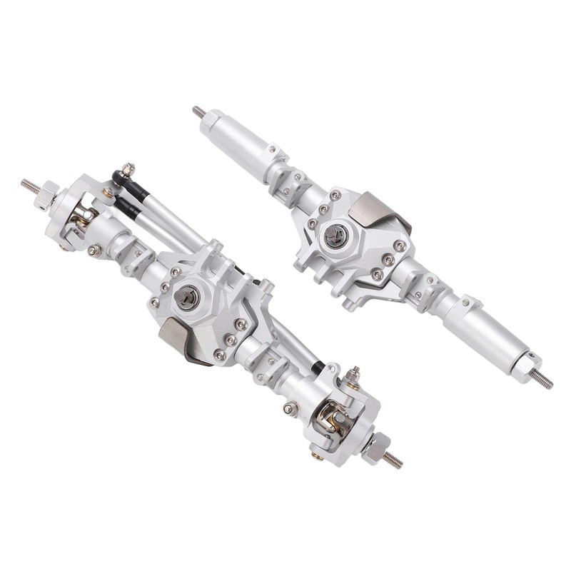RC Front Rear Axles Complete Set Metal Assembly Kit Axle