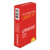 Universal 08855 Pocket Clip Highlighter, Chisel Tip, Fluorescent Pink Ink,