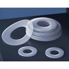 CONPHERON Plastic Washers Transparent Soft Plastic Nylon Flat Washers M8