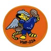 VMF-224 Bengals Patch – Hook and Loop, 3"