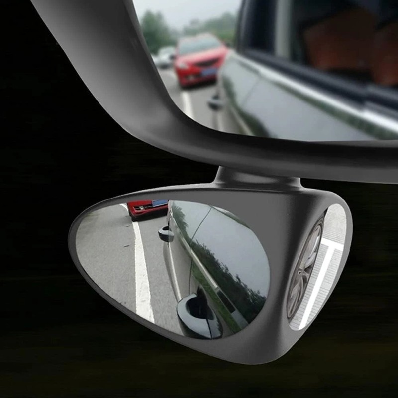 Universal Left Blind Spot Mirror 360 Self Adhesive Rearview Universal