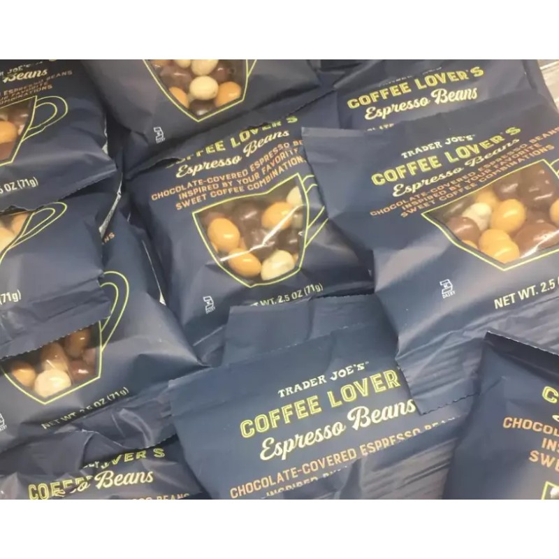 Trader Joe's NEW 3 Trader Joe's Coffee Lovers Chocolate Covered