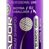 Shampoo Matizador Morado Con Biotina Sin Sal Platinado 500ml