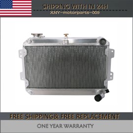 ZR 3ROWS For 1979-1985 1980 1981 1982 1983 Mazda RX-7 RX7 1.1L Aluminum Radiator