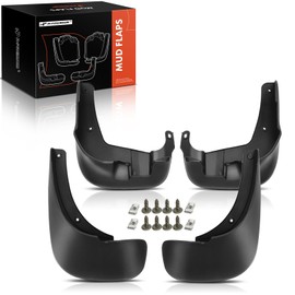 A-Premium 4Pcs Mud Flaps Splash Guards Mudguards Compatible with Hyundai Santa Fe 2009-2013, Front and Rear