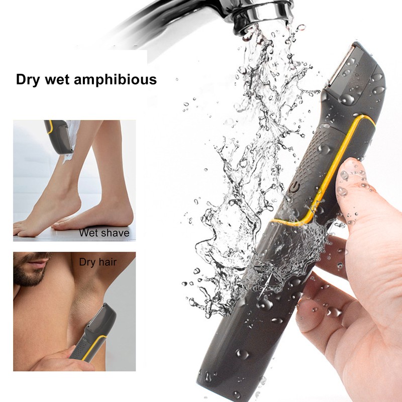 Body Hair Trimmer Electric Body Groomer Battery Powered Hair Cutting
