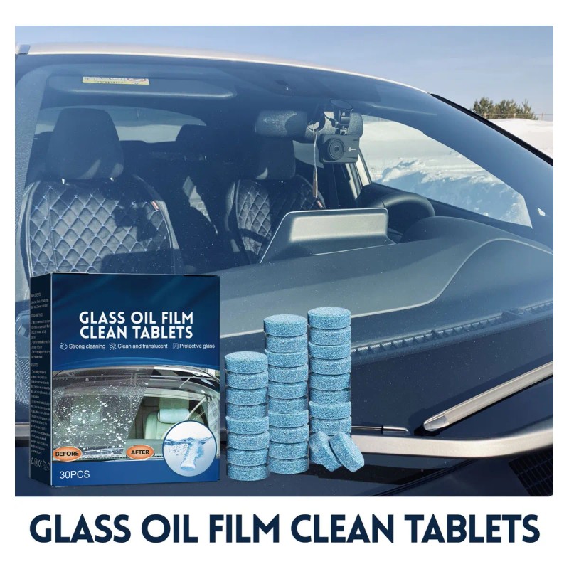 Tabletas Efervescentes Limpiadoras Con Película Eliminadora