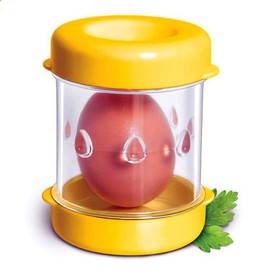Boiled Egg Peeler Manually Egg Sheller Portable Hard-Boiled Egg Shell Separator Egg Shell Separato Magic Eggshell Machine (Random Color)