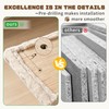 ANWA 6-in-1 Cat Wall Shelves Set, Wooden Cat Wall Climber