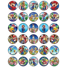 30 x Edible Cupcake Toppers