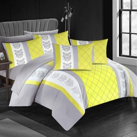 Lazzaro Single Duvet Cover Set - Premium Microfiber Duvet Cover Single (135 x 200 cm) 2 PCs - Ultrasoft Hypoallergenic Reversible Bedding Set With Zipper Closure