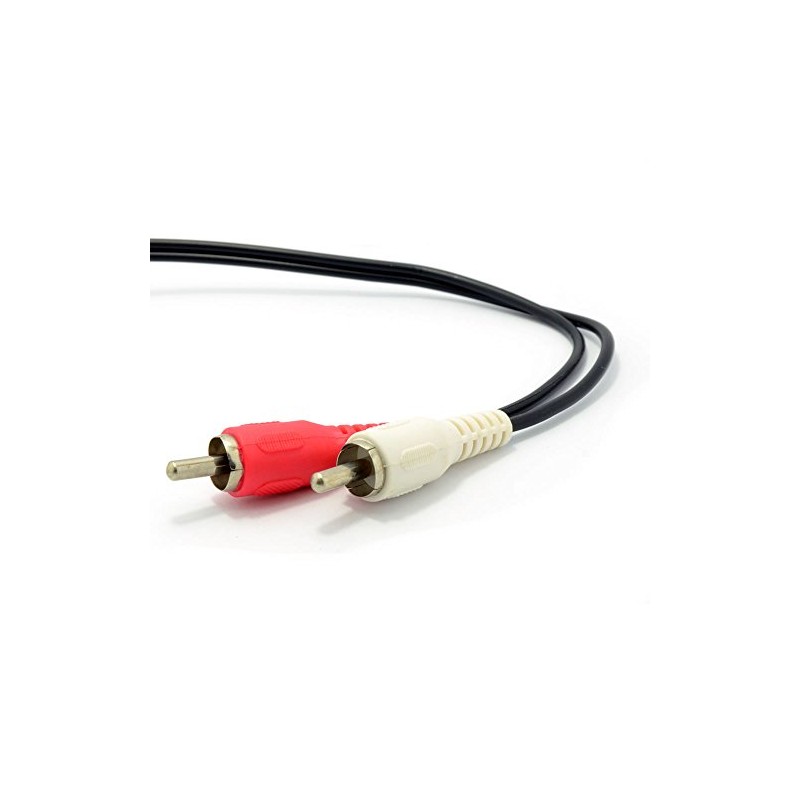 kenable 5 Pin Male Din Plug to 2 x RCA