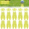 15pcs Golf Mat Tees Plastic Golf Simulator Tees for Winter